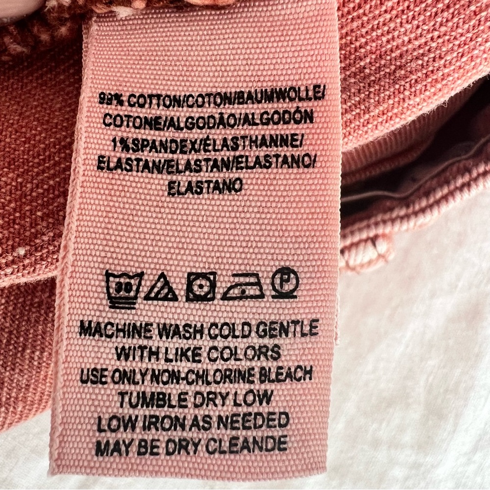 Free People Wales Jeans terracotta wide leg crop 31 x
26” button fly denim - Picture 10 of 13